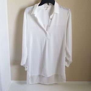 Size large meraki off white long sleeve blouse